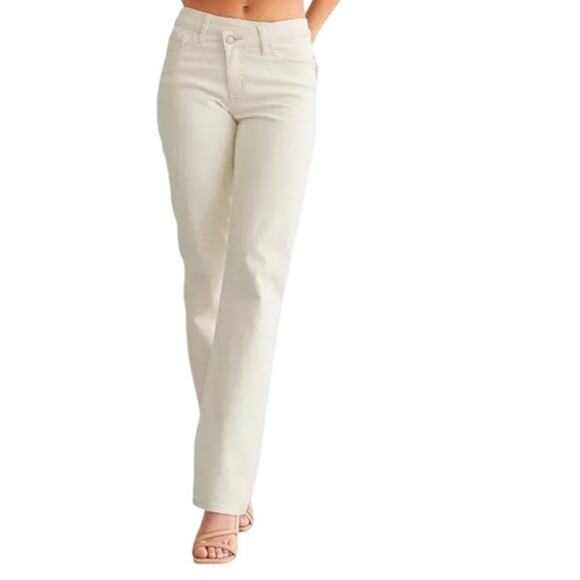 Willow & Root Everyday Straight  Jean Off White Style WR625S Size 27 - Picture 1 of 12